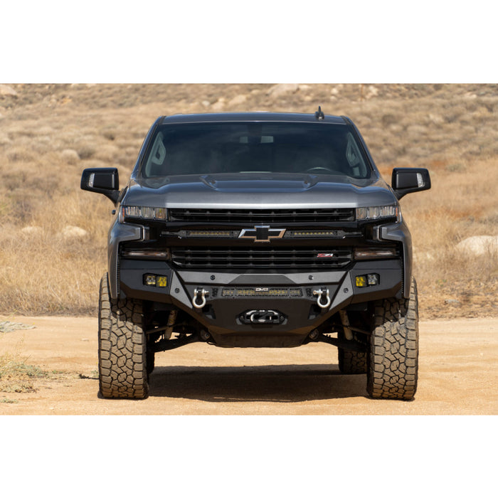 DV8 Offroad 2019-2021 Chevrolet Silverado Spec Series Front Bumper Model FBCS1-07