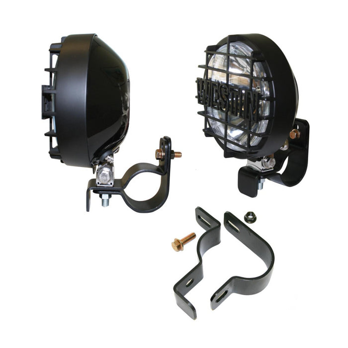 Westin HDX Grille Guard Light Clamps Black Steel Model 57-0005