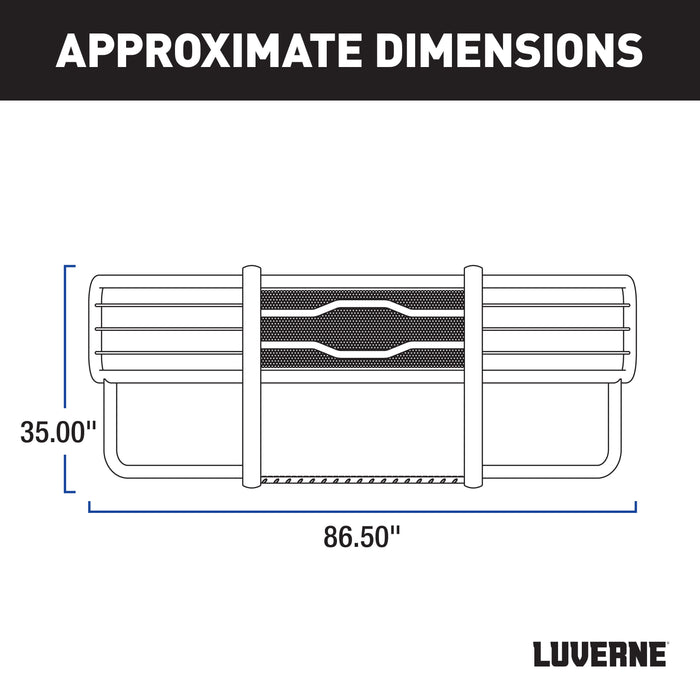 Luverne Prowler Max Polished Stainless Grille Guard Select Silverado 2500 3500 HD Model 310713-321512