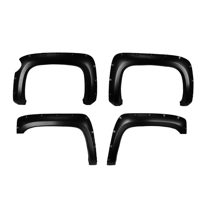 TrailFX Fender Flare Pocket Style Flare Smooth Set Of 4 Model TFC3003S