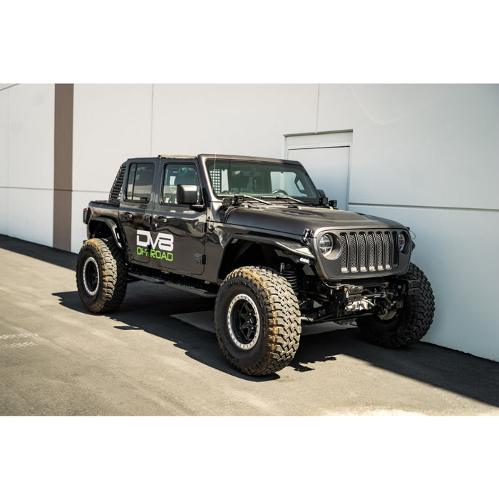 DV8 Offroad 4-Door OE Plus Running Boards Model SRJL-08
