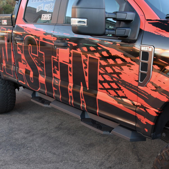 Westin HDX Xtreme Side Steps Textured Black For Super Crew Cab Model 56-23945