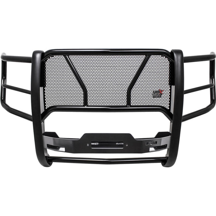 Westin HDX 1-Piece Winch Mount Grille Guard Black Steel Model 57-93905