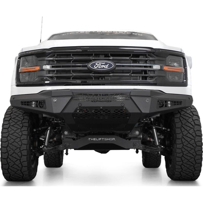 Addictive Desert Designs 24 Ford F-150 HoneyBadger Front Bumper Model F1900111040103