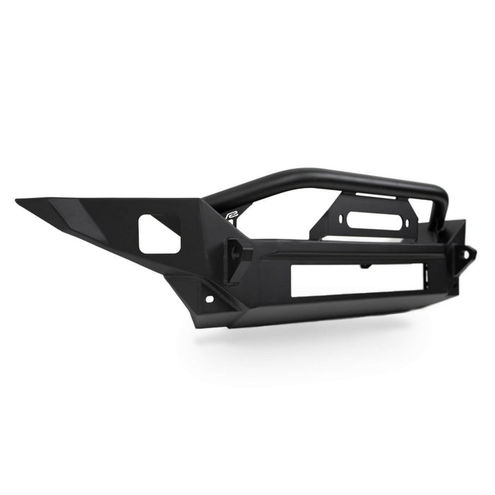 DV8 Offroad 2007-2025 Jeep GladiatorJT Wrangler JK JKU JL JLU Fs-7 Mid-Width Winch Front Bumper Model FBJL-07