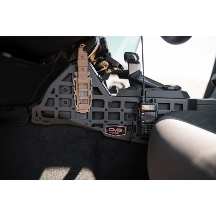 DV8 Offroad 2024-2026 Toyota Tacoma Center Console Molle Panels, Digital Device Mount Model CCT1-02