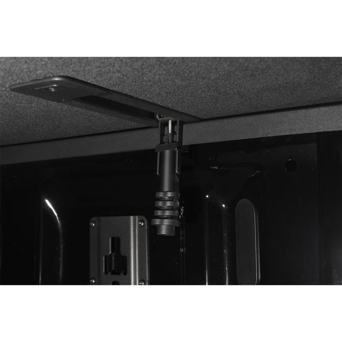 Extang Solid Fold Toolbox 2.0 Tonneau Cover - Black Textured Paint - For Use w/Existing Tool Box - Tool Box Not Included - 2017-2023 Ford F-250/350 8' 2" Bed Model 84488