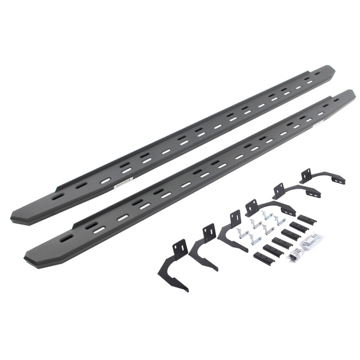 Go Rhino RB30 Slim Line Running Boards with Mounting Bracket Kit Model 69610687SPC