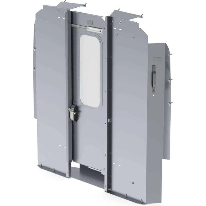 Ranger Design Aluminum Straight Sliding Door Partition for Ram ProMaster Standard Roof & High Roof w/ Polycarbonate Window Model 3068-RP