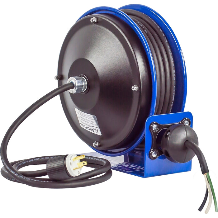 Coxreels PC10 Series Compact Spring Driven Cord Reel 16 GA x 30 ft. - No Accessory Model PC10-3016-X