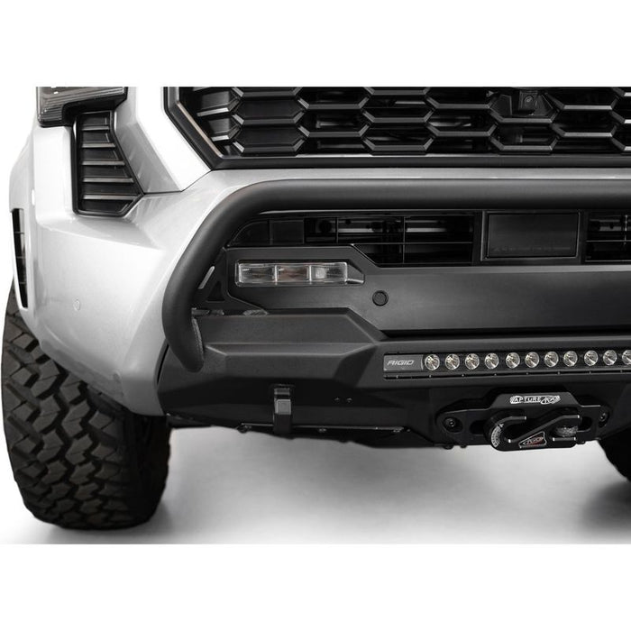Addictive Desert Designs 24+ Toyota Tacoma Stealth Center Mount Winch Front Bumper w/ Top Hoop Model F6703512601NA