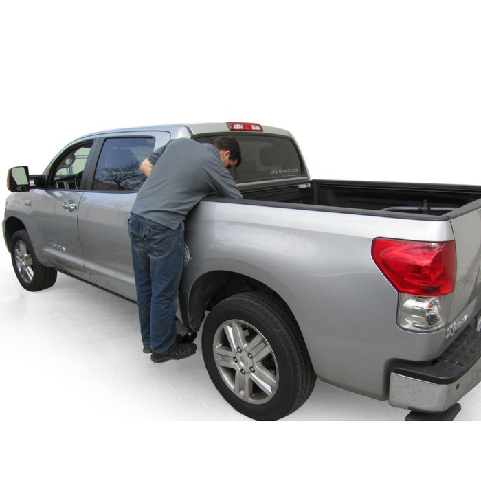 AMP Research Bedstep®2 Flip Down Side Bumper Bed Step Model 75405-01A