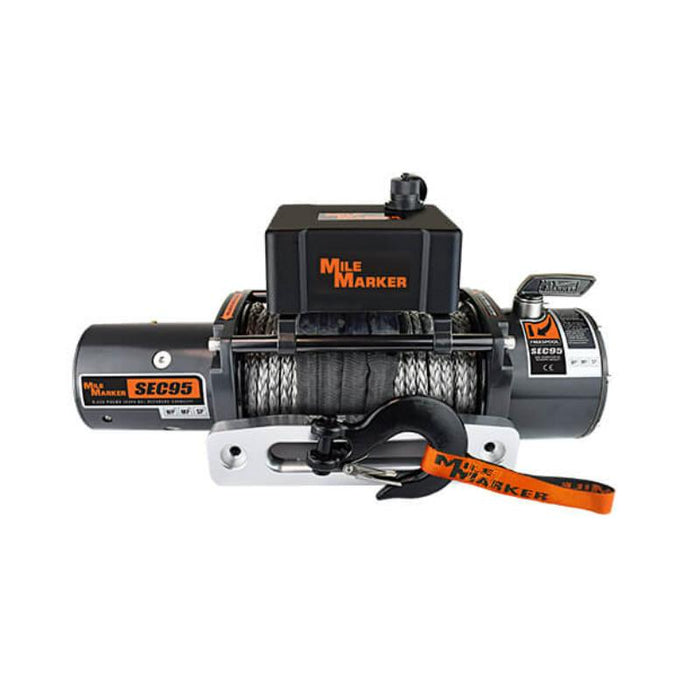 Mile Marker SEC9.5 9500 LB. Winch With Synthetic Rope Model 76-53246BW