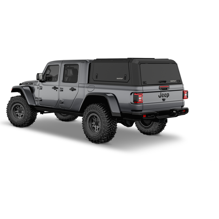 SmartCap Matte Black Truck Bed Cap EVOd Defender Series w/ Horizontal Locks Model ED0601-MB