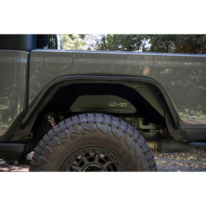 DV8 Offroad 2020-2025 Jeep Gladiator JT Rear Inner Fenders Model INFEND-07RB