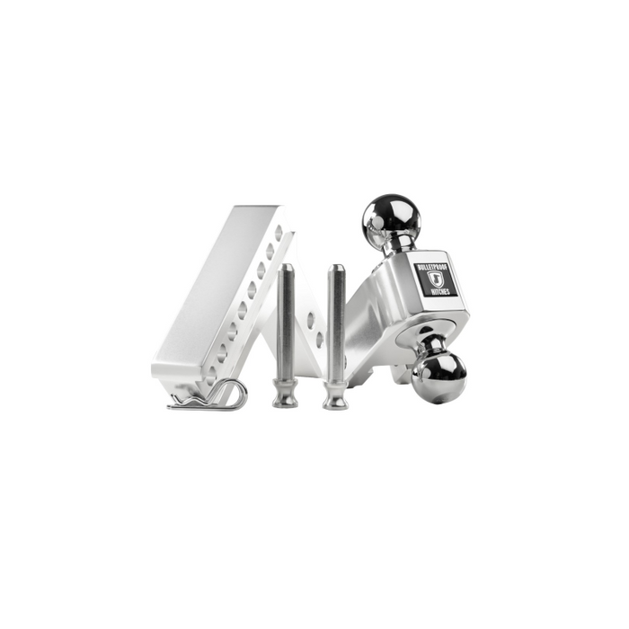 BulletProof Hitches 2.0" Aluminum Medium Duty 4" Drop/Rise Hitch Model AL204