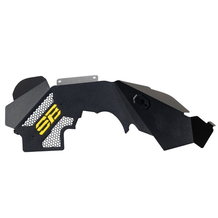 Smittybilt Front Aluminum Inner Fender Liner Pair - Black (07-18 JK/JKU) Model 76984