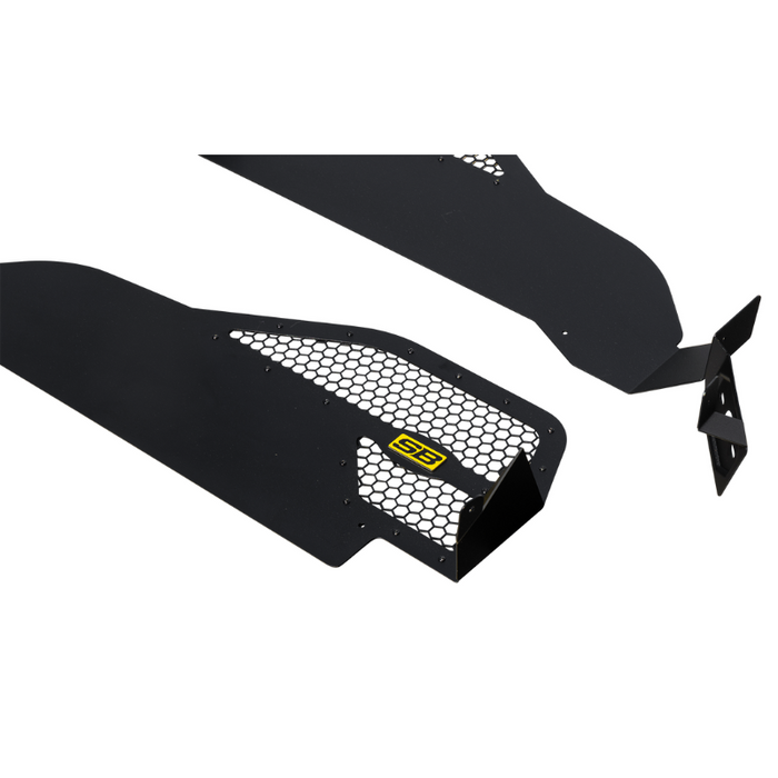 Smittybilt Rear Aluminum Inner Fender Liner Pair - Black (07-18 JK/JKU) Model 76986