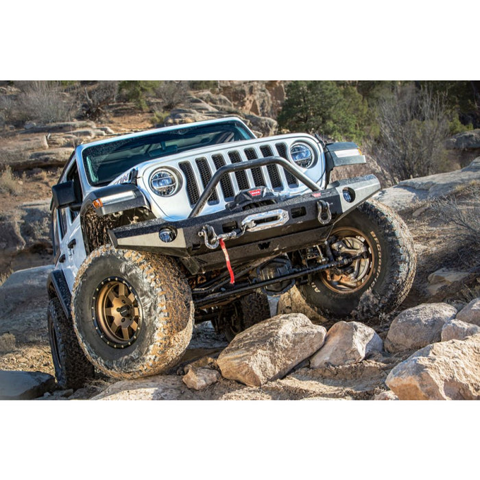 Warn Elite Front Bumper Jeep JL/JT With Grille Guard Model 101337
