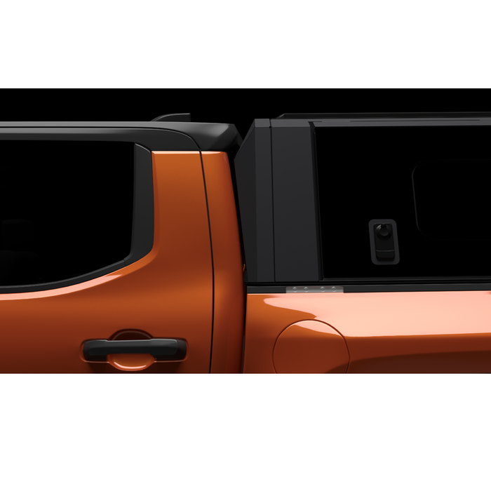 SmartCap Matte Black Truck Bed Cap EVO Sport Series w/ Vertical Locks Model EV1313-MB