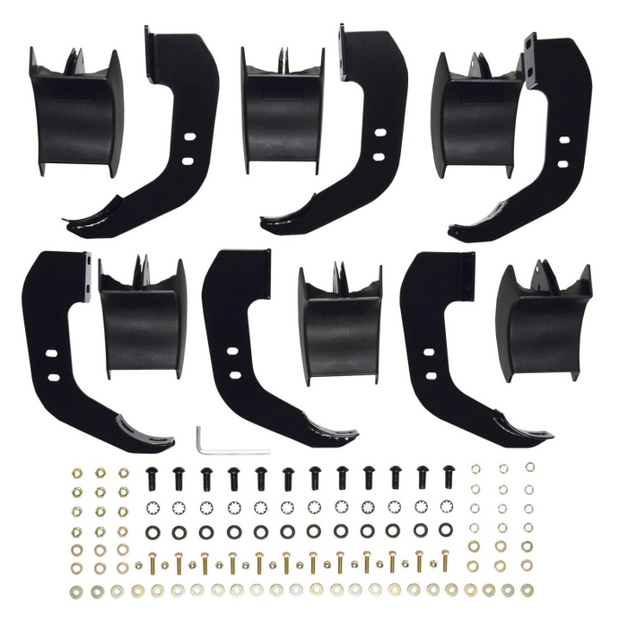 Westin PRO TRAXX 4 Oval Step Nerf Bars Black Model 21-24215