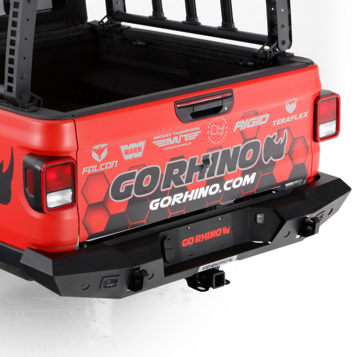 Go Rhino Trailline Rear Full Width Bumper for Jeep Gladiator JT Model 273120T