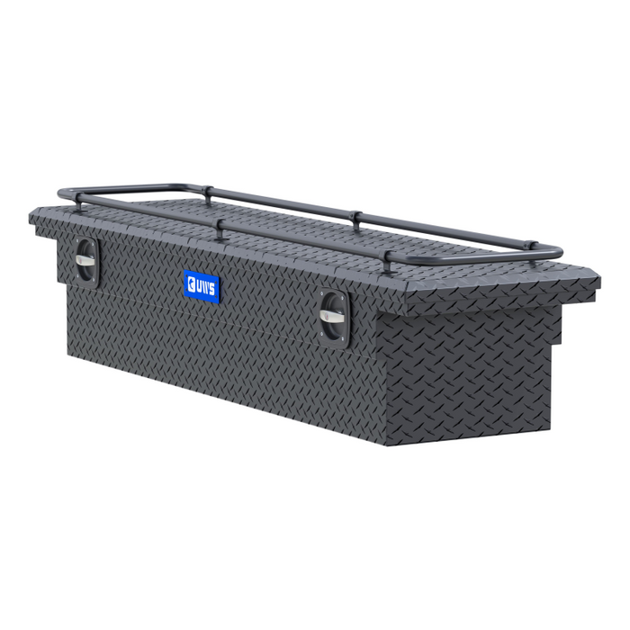UWS Secure Lock Crossover Truck Tool Box, Low Profile, Rail Model SL-72-LP-MB-R