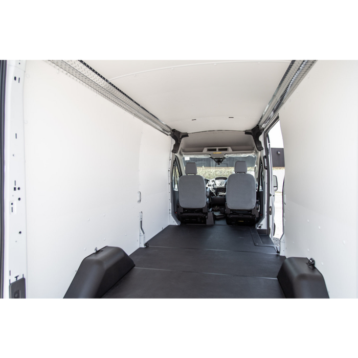 LEGEND DuraTherm Wall Liner ONLY - Dual Side Doors and Wheels Ford Transit 148" Extended Wheelbase Cargo Van High Roof - Textured Grey Model 754-114-2613.5
