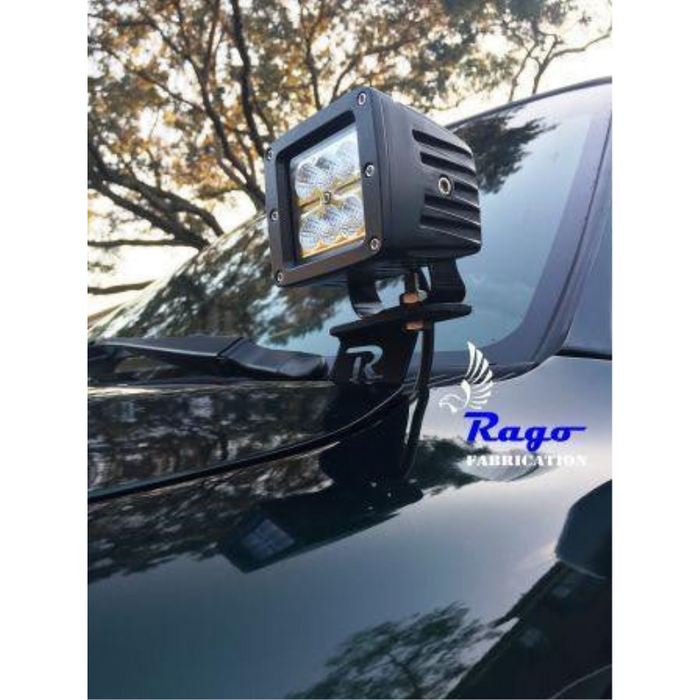 Rago Fabrication 1995-2004 1st Gen Toyota Tacoma Ditch Light Mounts Model R9504TTACDIT