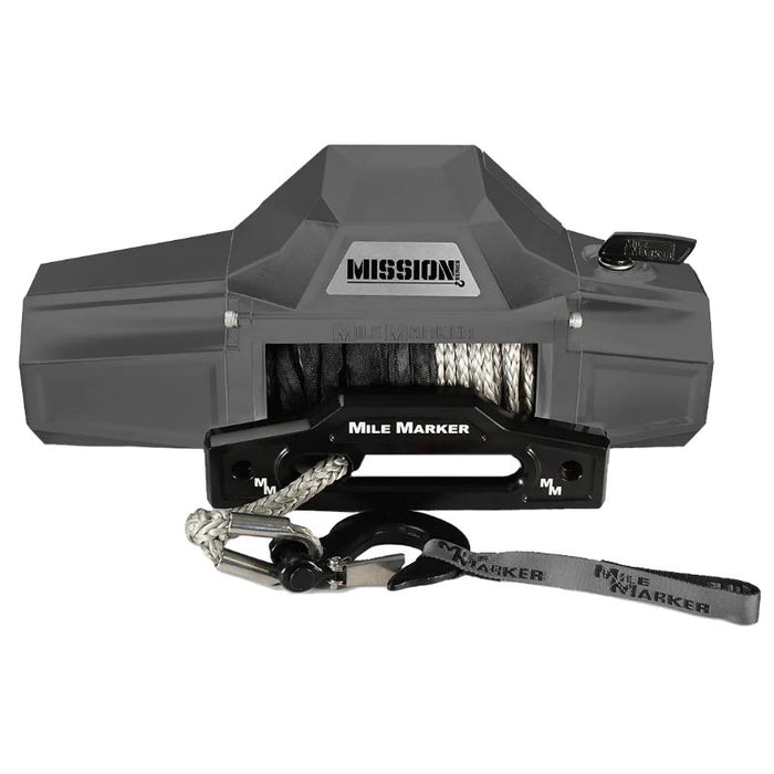 Mile Marker Mission Series 8K 8000 LB. Winch With Synthetic Rope Model 78-53141