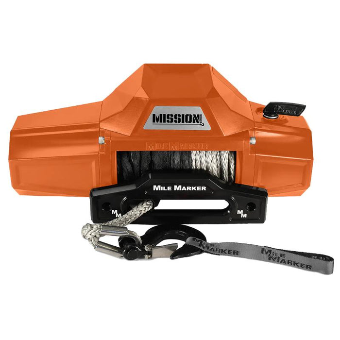 Mile Marker Mission Series 8K 8000 LB. Winch With Synthetic Rope Model 78-53141