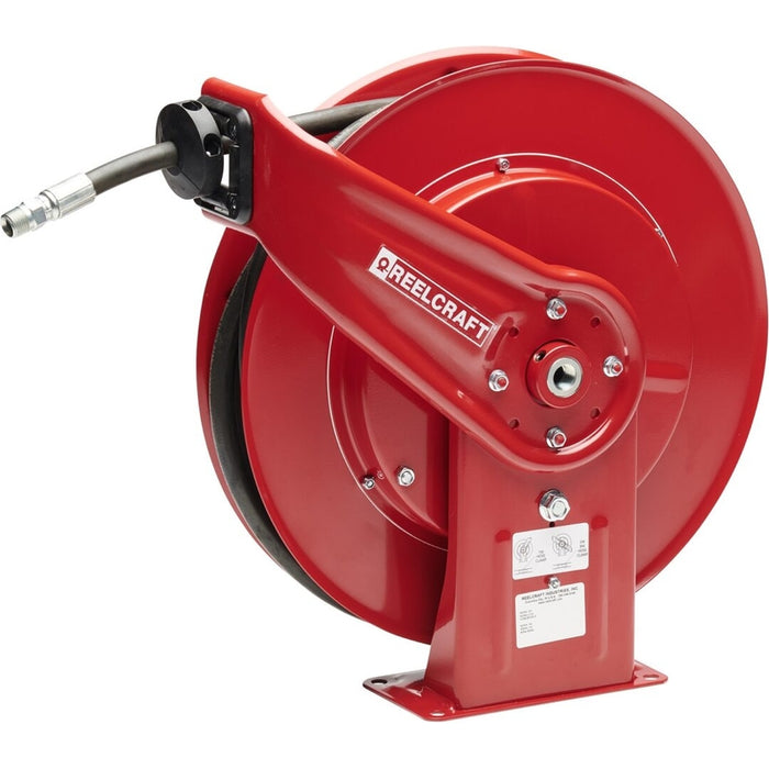 ReelCraft Series 7000 1/2 in. x 50 ft. Premium Duty Hose Reel - 3000 PSI Oil Model 7850OMP