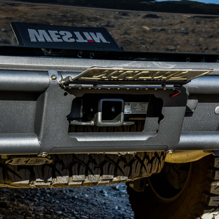 Westin Outlaw Rear Bumper Textured Black Model 58-82025