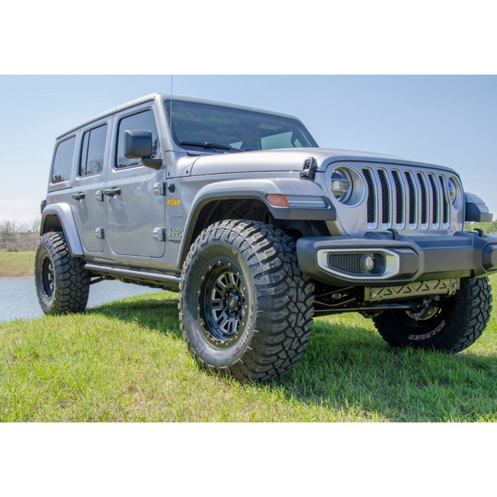 N-Fab RKR Rails For Select 20-24 Gladiator JT 4Dr Textured Black Model J194TRKR