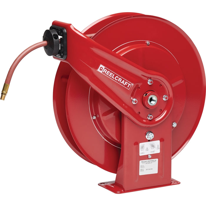 ReelCraft Series 7000 1/2 in. x 50 ft. Premium Duty Hose Reel - 300 PSI Air/Water Model 7850OLP121