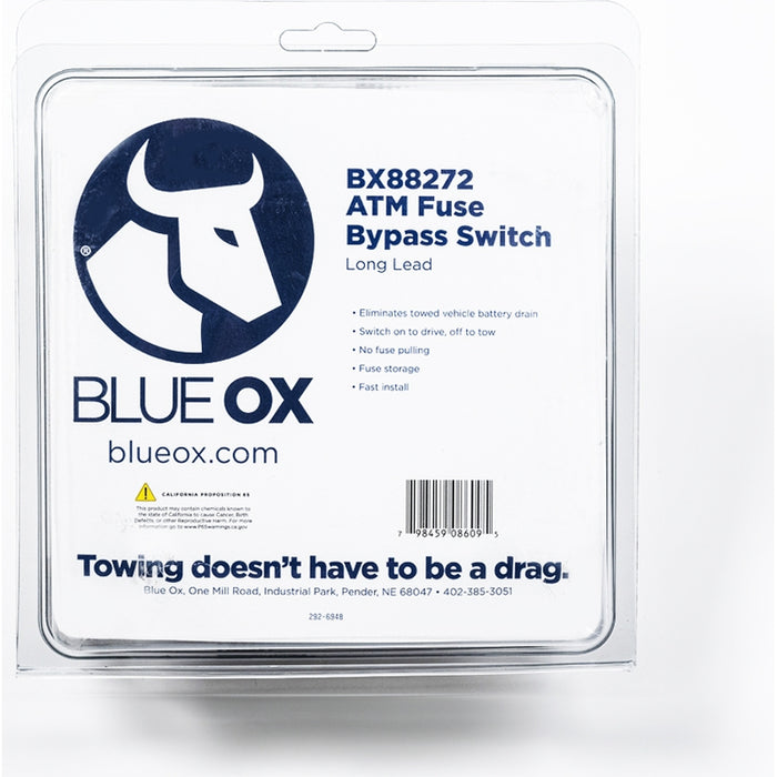Blue Ox Fuse Bypass Switch Model BX88272