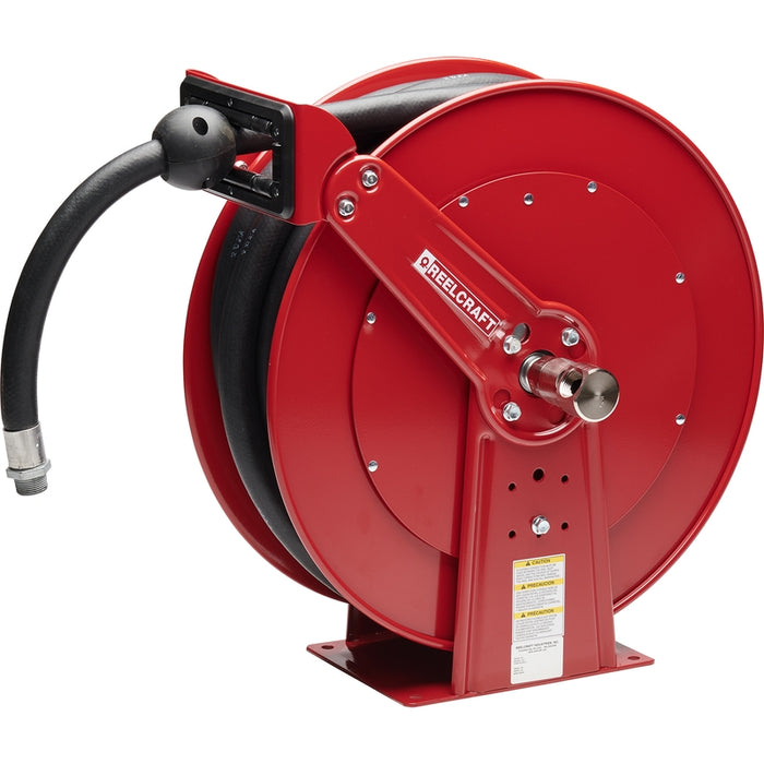 ReelCraft Series FD80000 1 in. x 50 ft. Ultimate Duty Spring Retractable Hose Reel - 50 PSI Fuel Model FD84050OLP
