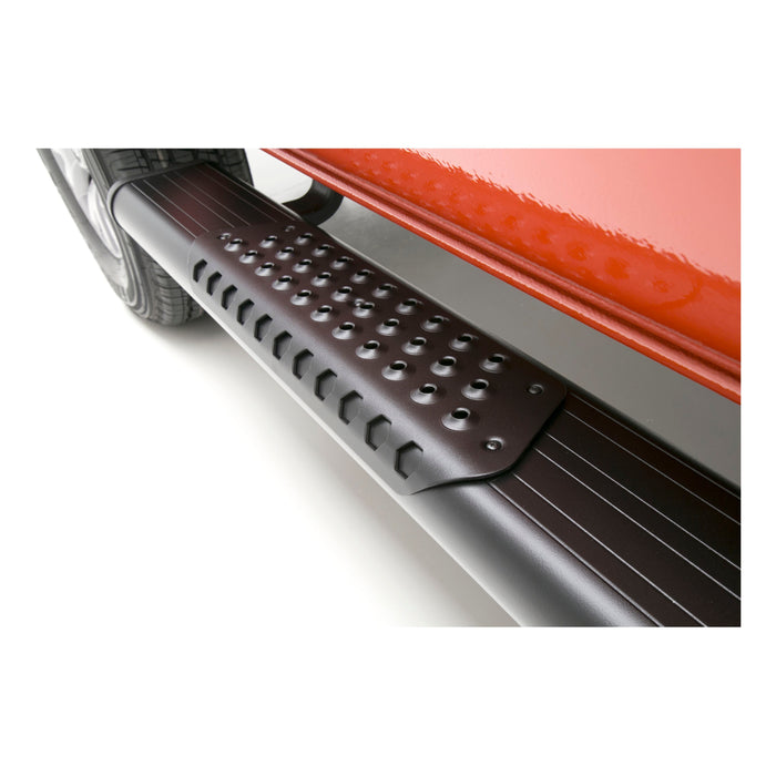 Luverne O-Mega II 6" x 78" Black Aluminum Step Nerf Bars Model 584078-570929