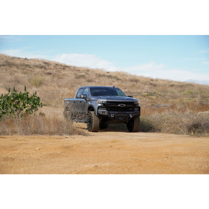 DV8 Offroad 2019-2021 Chevrolet Silverado Spec Series Front Bumper Model FBCS1-07