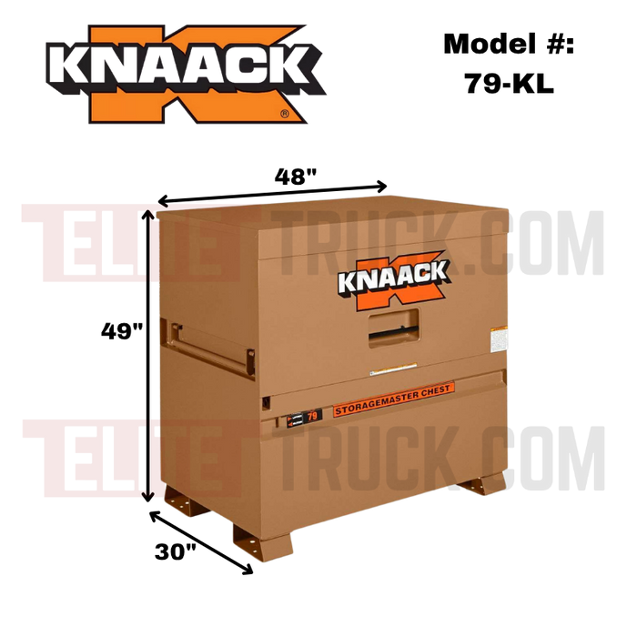Knaack Job Site Storage Chest Box 38.2 Cu Ft 48" StorageMaster Model 79-KL