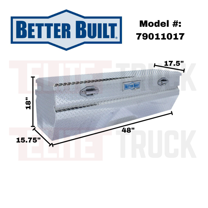 Better Built 48" Bright Aluminum Tool Chest Model 79011017