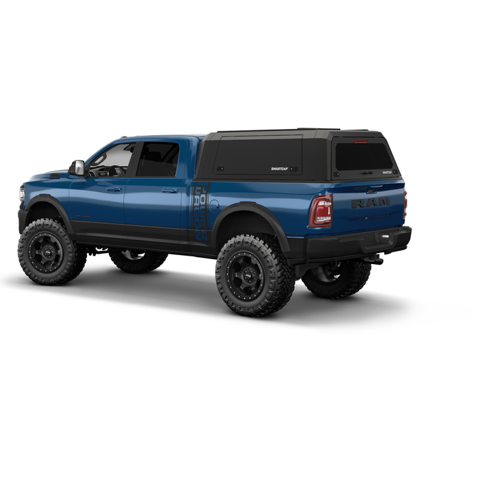 SmartCap Matte Black Truck Bed Cap EVOa Adventure Series w/ Vertical Locks Model EA1005-MB