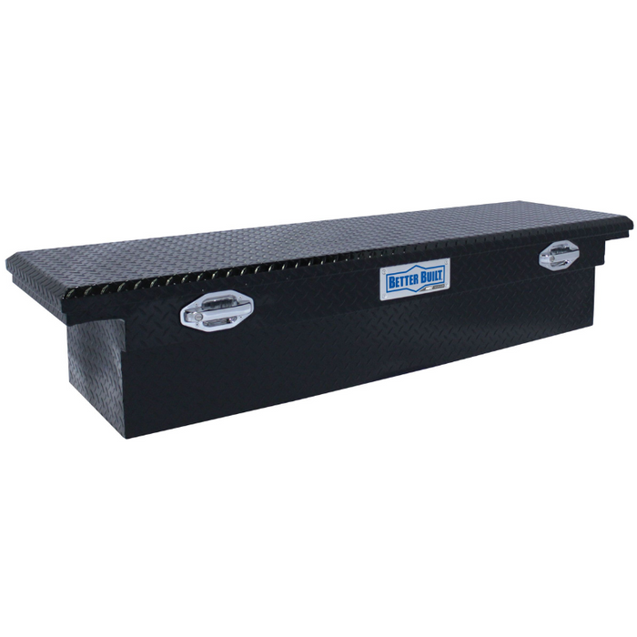 Better Built 69" Gloss Black Aluminum Low Profile Crossover Tool Box Model 79210919