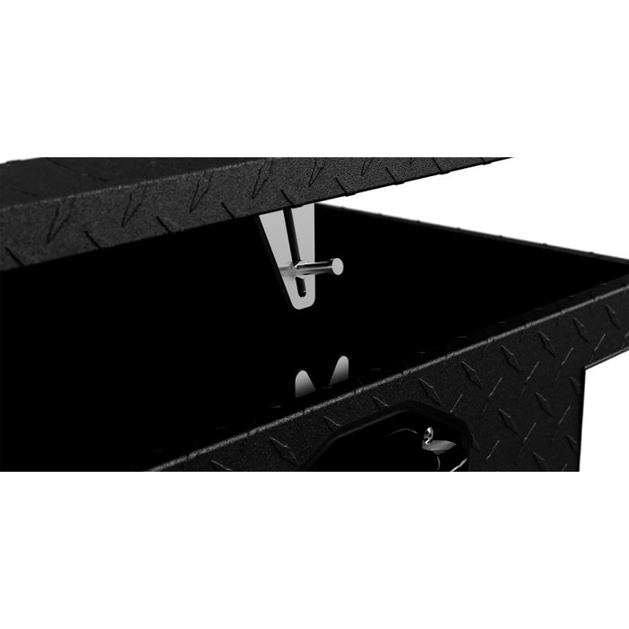 Better Built 69" Matte Black Aluminum Low Profile Crossover Tool Box Model 79211099