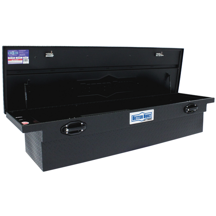 Better Built 69" Matte Black Aluminum Low Profile Crossover Tool Box Model 79211099
