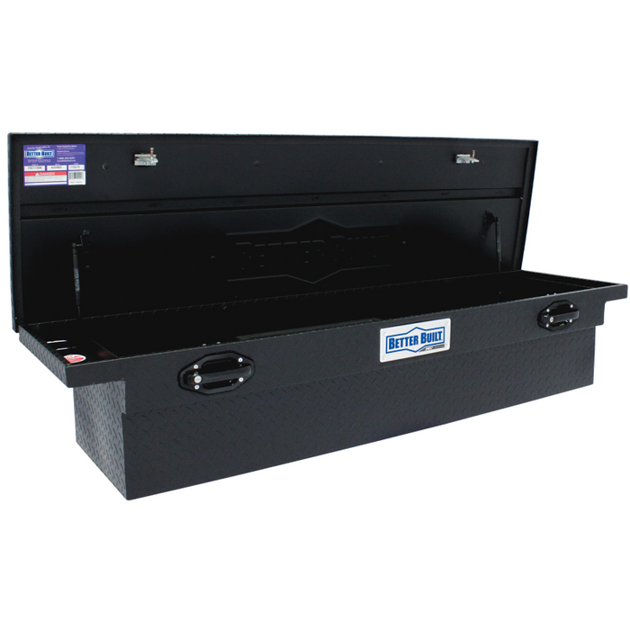 Better Built 69" Matte Black Aluminum Low Profile Crossover Tool Box Model 79211116