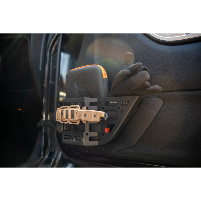 DV8 Offroad 2011-2018 Jeep Wrangler JL Front Door ONLY Pocket Molle Panels Model MPJK-05