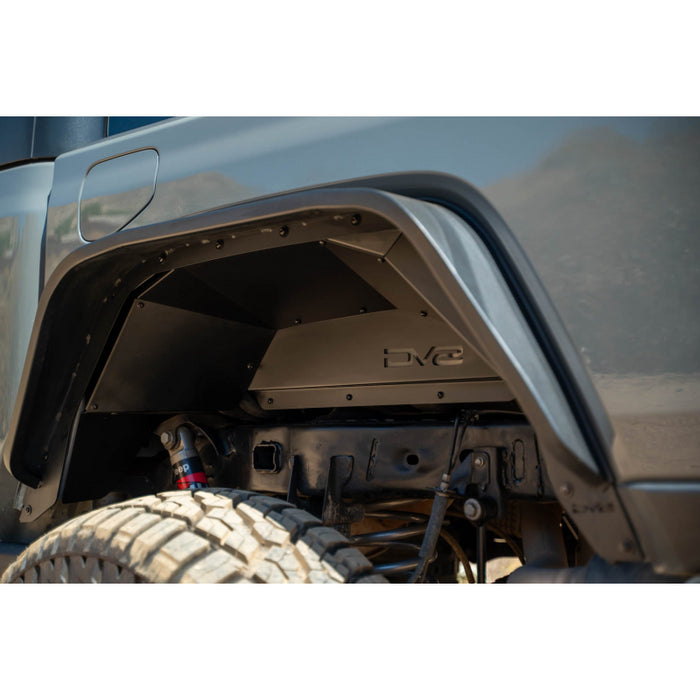 DV8 Offroad 2020-2025 Jeep Gladiator JT Rear Inner Fenders Model INFEND-07RB