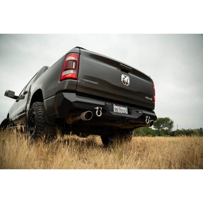 DV8 Offroad 2019-2024 Ram 1500 non-Rebal Spec Series Rear Bumper Model RBDR1-03