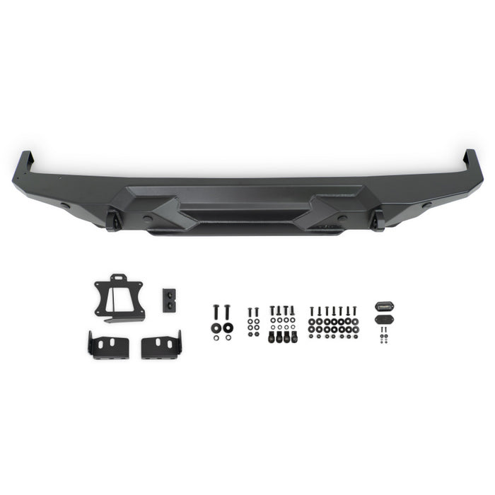 DV8 Offroad 2018-2025 Jeep Wrangler Fs-15 Series Rear Bumper Model RBJL-11